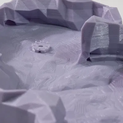 Mô Hình Địa Hình Blood Gulch Halo CE In 3D