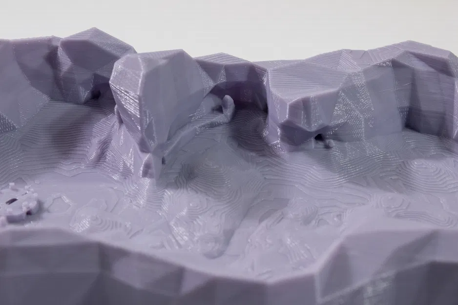 Mô Hình Địa Hình Blood Gulch Halo CE In 3D - Image 4