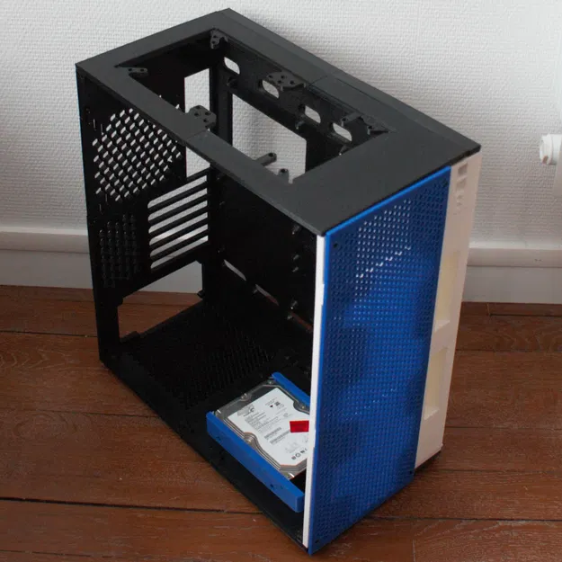 Prototype ATX PC Case – Vỏ PC in 3D hỗ trợ main ATX, PSU ATX, nhiều khay ổ - Image 2