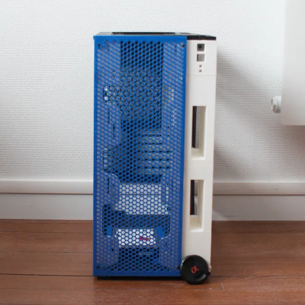 Prototype ATX PC Case – Vỏ PC in 3D hỗ trợ main ATX, PSU ATX, nhiều khay ổ - Image 4