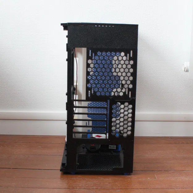 Prototype ATX PC Case – Vỏ PC in 3D hỗ trợ main ATX, PSU ATX, nhiều khay ổ - Image 6