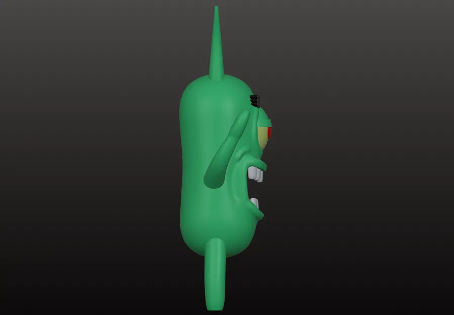 Mô Hình 3D Plankton - Nhân Vật SpongeBob Cho Người Hâm Mộ - Image 3