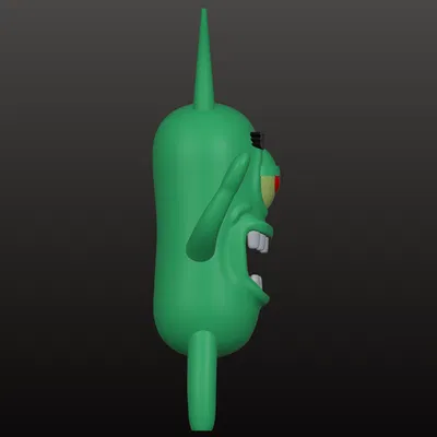 Mô Hình 3D Plankton - Nhân Vật SpongeBob Cho Người Hâm Mộ