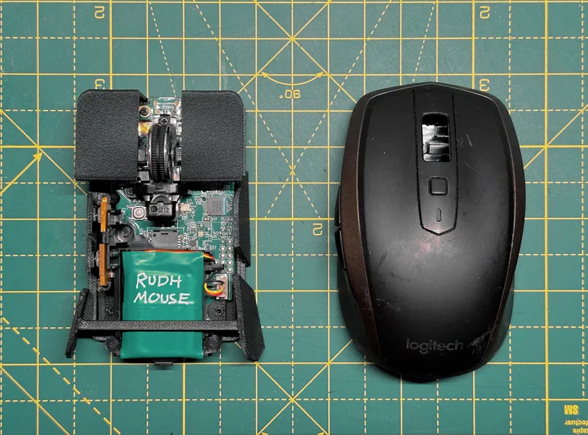 Mod chuột Logitech MX Anywhere 2/2s siêu nhẹ kiểu Zeromouse (Lightweight Zeromouse Inspired) - Image 2