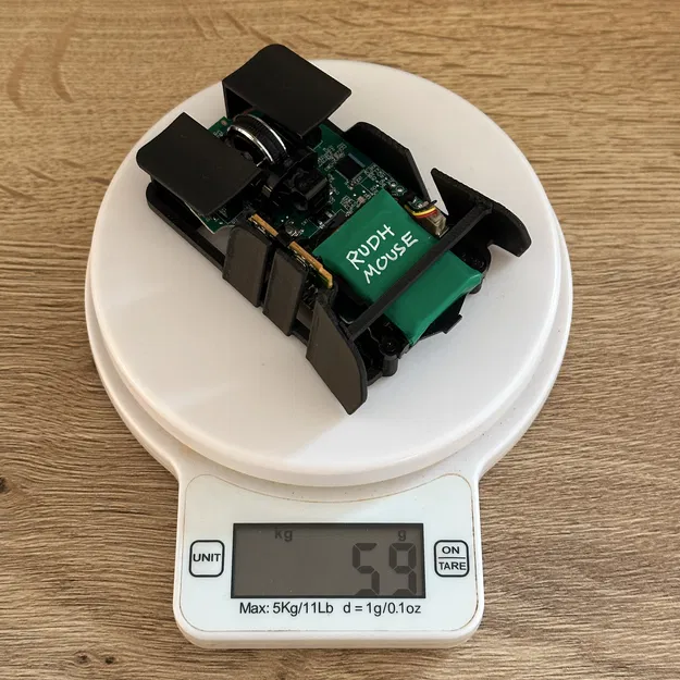 Mod chuột Logitech MX Anywhere 2/2s siêu nhẹ kiểu Zeromouse (Lightweight Zeromouse Inspired) - Image 4