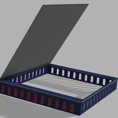 Khay Bảo Vệ Kính Máy In 3D Qidi Plus 4