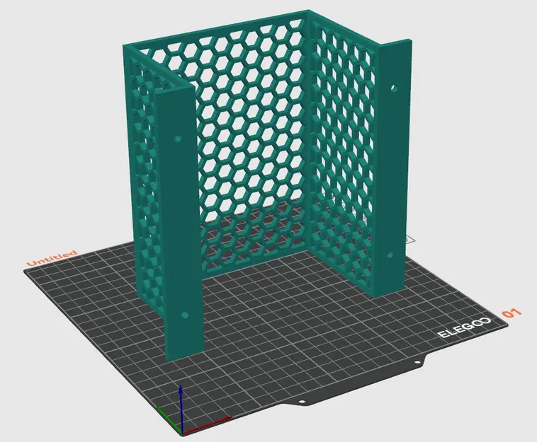 Bộ Tổ Chức Dây Cáp & Sạc Gắn Dưới Bàn với Thông Gió Tổ Ong - Image 1