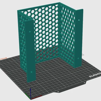 Bộ Tổ Chức Dây Cáp & Sạc Gắn Dưới Bàn với Thông Gió Tổ Ong