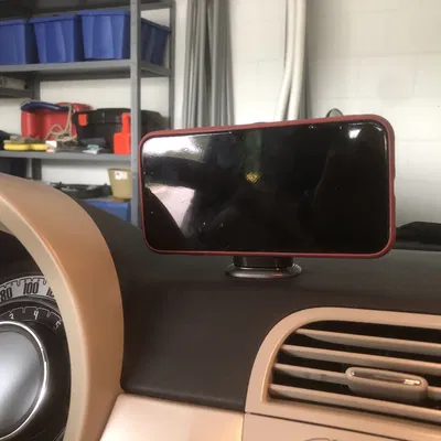 Giá đỡ điện thoại GPS Blue&Me cho FIAT 500 (FIAT 500 GPS Blue&Me Mobile Halterung)