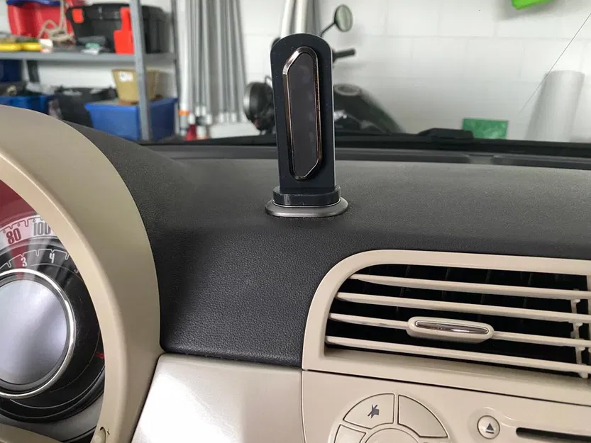 Giá đỡ điện thoại GPS Blue&Me cho FIAT 500 (FIAT 500 GPS Blue&Me Mobile Halterung) - Image 3