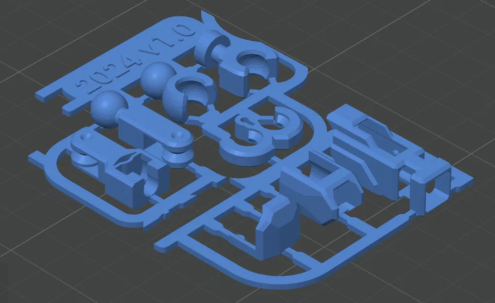 Cánh tay thay thế cho mô hình Dummy 13 in 3D - Image 1