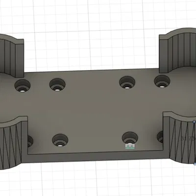 Giá đỡ pin Gobilda cho khung robot FTC