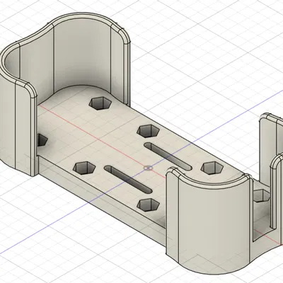 Ngàm giữ pin “Brick” FTC cho goBILDA/Matrix/Modern Robotics (bản cải tiến)