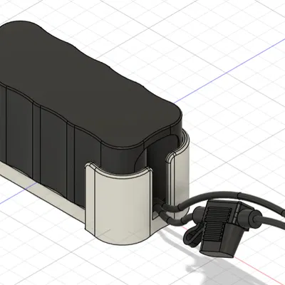 Ngàm giữ pin “Brick” FTC cho goBILDA/Matrix/Modern Robotics (bản cải tiến)