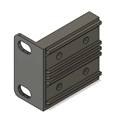 ESRack - Mounting Brackets (Ngàm/Bracket lắp rack) - Image 1