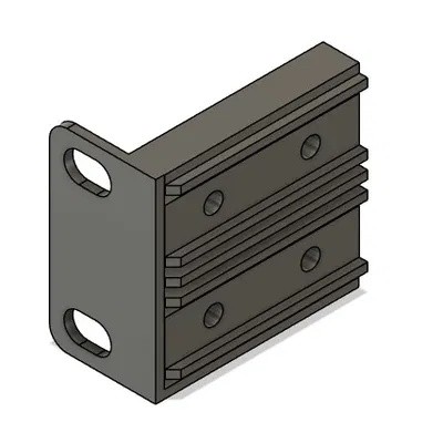 ESRack - Mounting Brackets (Ngàm/Bracket lắp rack)