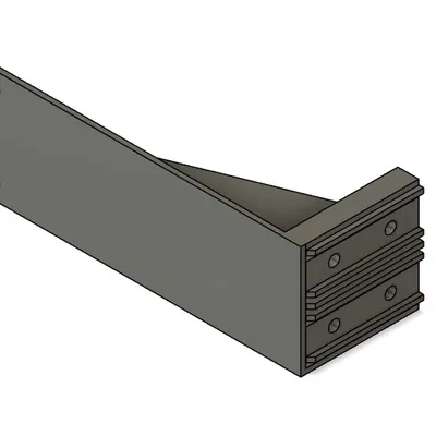 ESRack - Mounting Brackets (Ngàm/Bracket lắp rack)