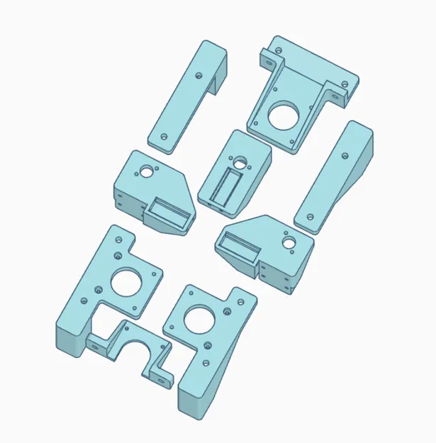 Ender 5 ModMax V01 (CoreXY + bàn in 310x310mm) - Image 10