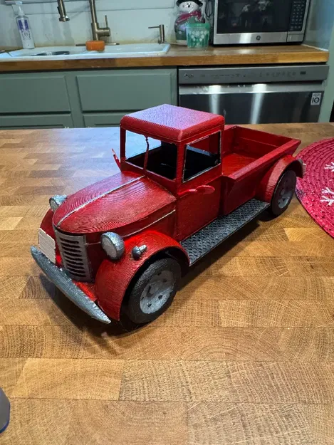 Xe Tải Cây Thông Noel Lắp Ráp (Buildable Christmas Tree Truck) - Image 1