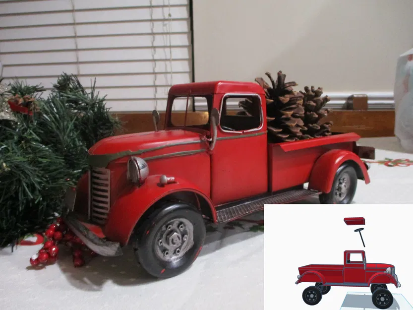 Xe Tải Cây Thông Noel Lắp Ráp (Buildable Christmas Tree Truck) - Image 2