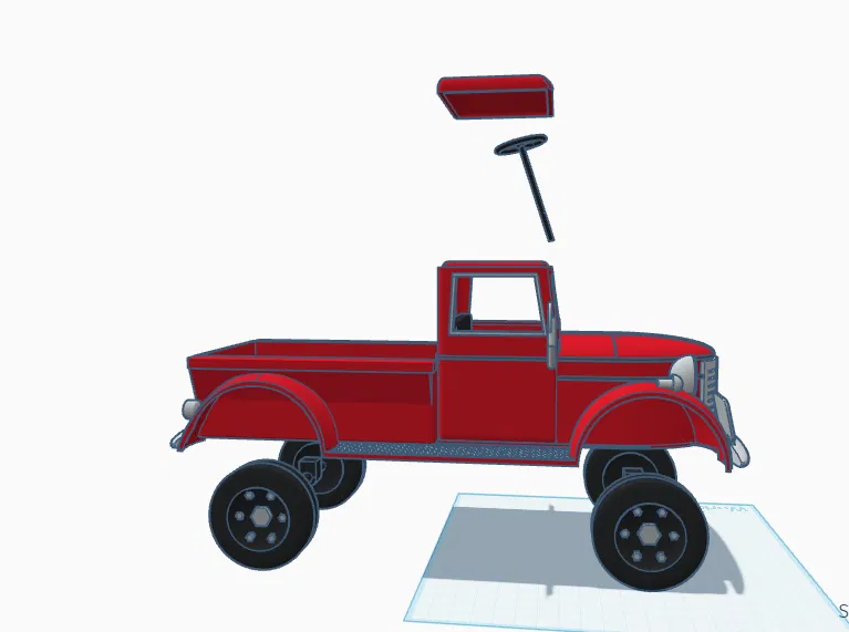 Xe Tải Cây Thông Noel Lắp Ráp (Buildable Christmas Tree Truck) - Image 3