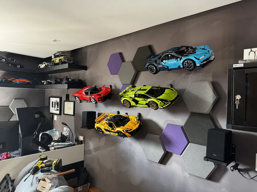 Giá treo tường Lego cho Lamborghini Sian 42115 - Image 3