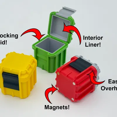Gridfinity Rugged Box - Refined (Bản tinh chỉnh)