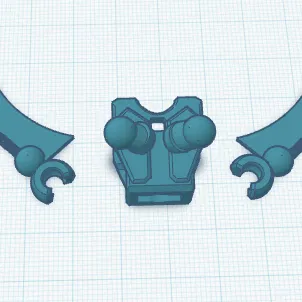 Cánh Rồng 3D Cho Mô Hình Dummy 13 - Phụ Kiện Độc Đáo