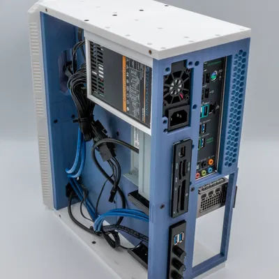 LxW Radiant Ridge - Vỏ PC Full ATX nhỏ gọn