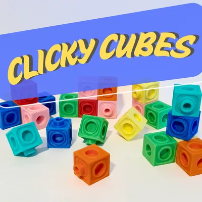 Clicky Cubes – Khối Lập Phương Lắp Ráp Snap-Together