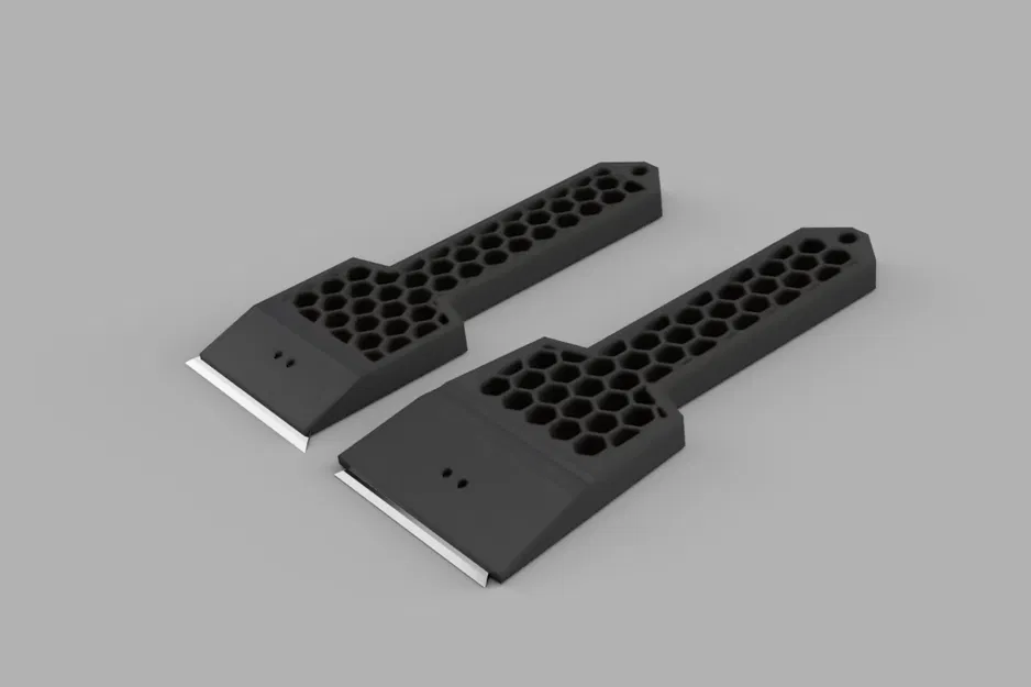 Cán lục giác gắn lưỡi universal – Hex Handle Scrapper blade espatula cuchilla - Image 1