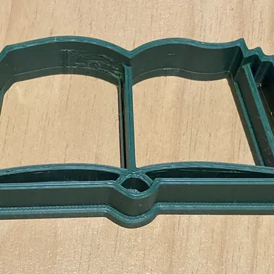 Khuôn Cắt Bánh Hình Quyển Sách Độc Đáo