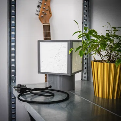 Đèn Lithophane (Lithophane Lamp)