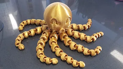 Bạch Tuộc Mini Dễ Thương v2 - Spiral - Image 4