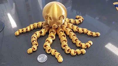 Bạch Tuộc Mini Dễ Thương v2 - Spiral - Image 7