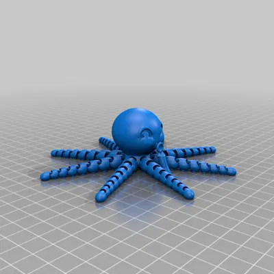 Bạch Tuộc Mini Dễ Thương v2 (Cute Mini Octopus v2)