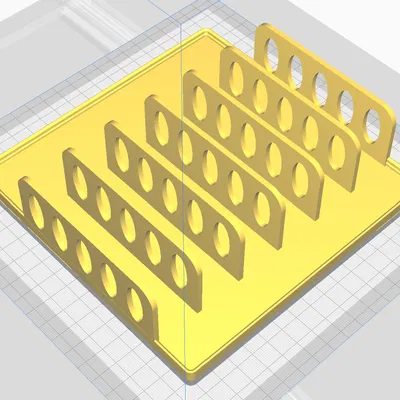 Gridfinity Pliers Wrack (Small) – Khay để kìm nhỏ 4x4