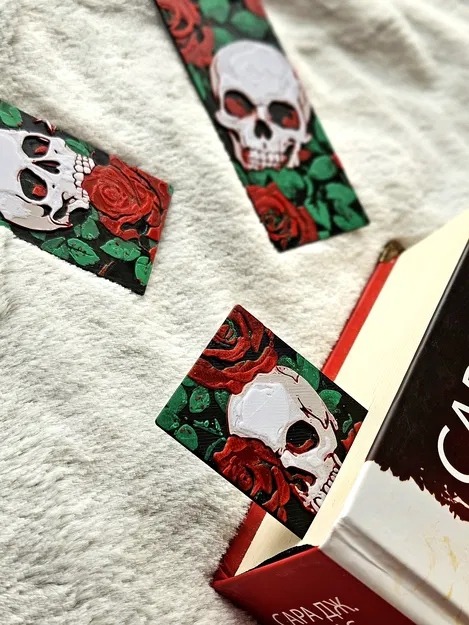 Skulls N' Roses - Bộ Bookmark - Image 5