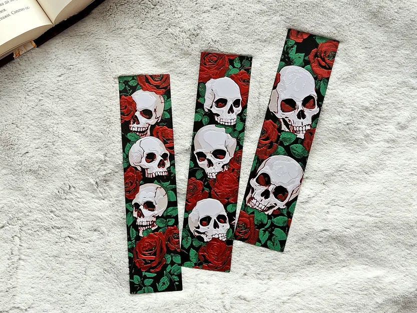 Skulls N' Roses - Bộ Bookmark - Image 9