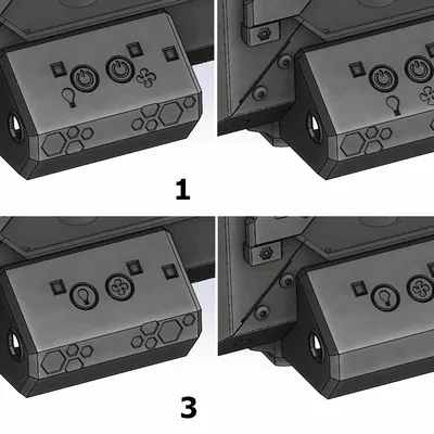 #0128 Nắp Basic Board cho Original Prusa Enclosure (Thiết kế mới hoàn toàn)