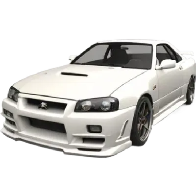 Mô Hình Xe Nissan Skyline R43 Đơn Giản Dùng Để In 3D