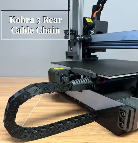 Xích dẫn cáp sau Anycubic Kobra 3 (cho Heated Bed) - Image 1