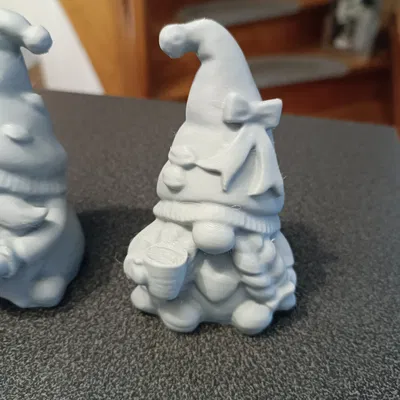 Mẫu in 3D: Cặp Gnome Đáng Yêu Chủ Đề Cà Phê