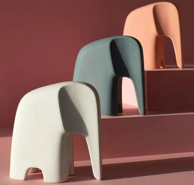 Tượng Voi 3D Đẹp - Mô Hình Trang Trí Độc Đáo - Image 2