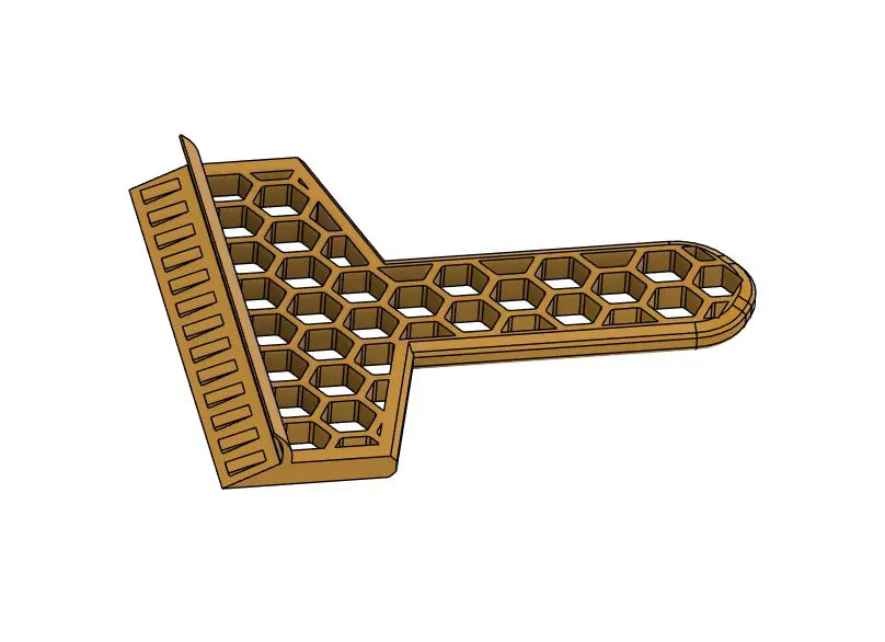 Dụng cụ cạo băng ICE SCRAPER Putopala Hex Rev9 (Upgraded, soft edges) - Image 3