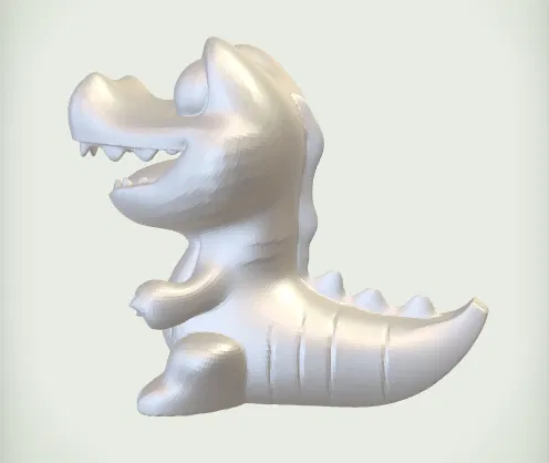 Mô Hình 3D Cá Sấu Con Kawaii Đáng Yêu - Image 4