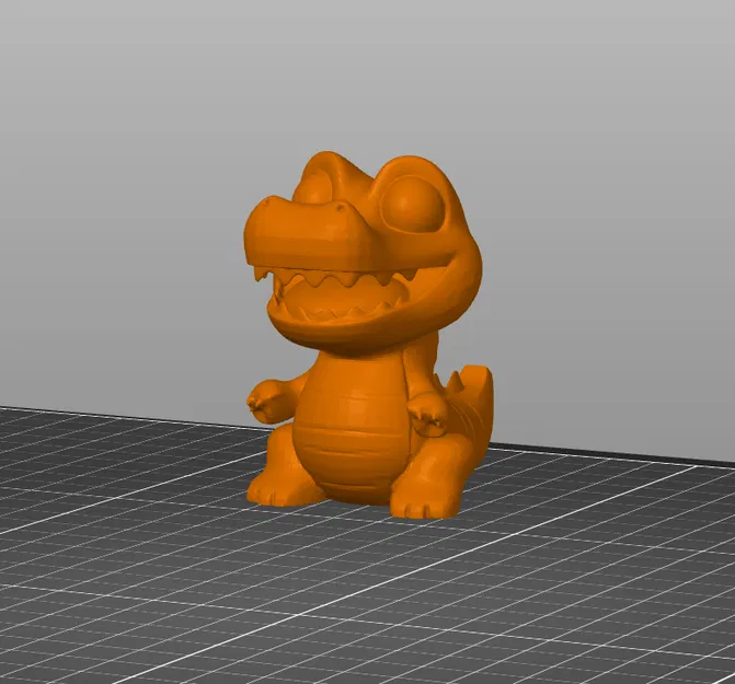 Mô Hình 3D Cá Sấu Con Kawaii Đáng Yêu - Image 7