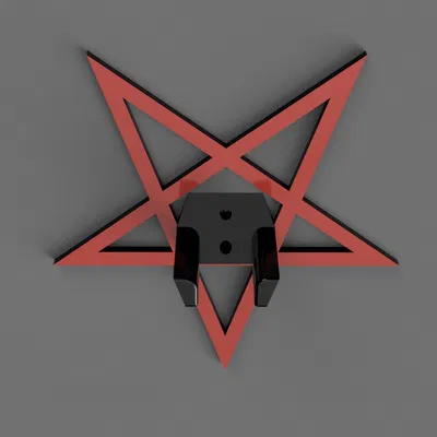Giá Treo Guitar Pentagram Phát Sáng (Luminous Pentagram Guitar Wall Mount)
