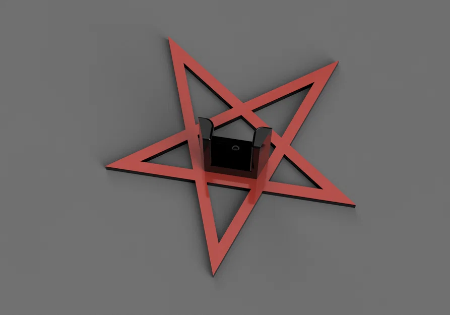 Giá Treo Guitar Pentagram Phát Sáng (Luminous Pentagram Guitar Wall Mount) - Image 2