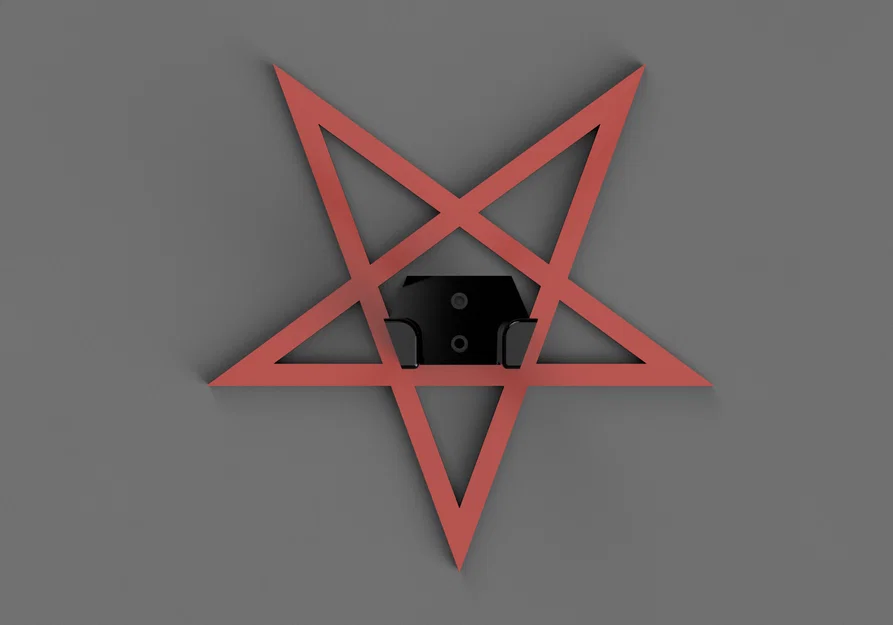 Giá Treo Guitar Pentagram Phát Sáng (Luminous Pentagram Guitar Wall Mount) - Image 3